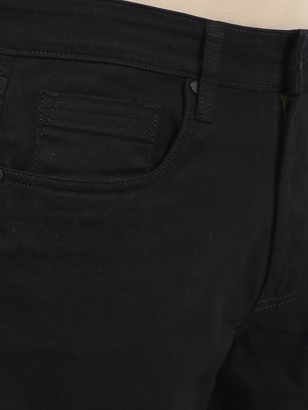 Numero Uno Men Solid Black Jeans